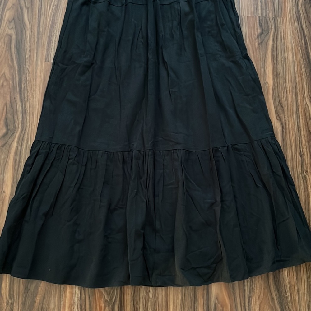 Madewell Embroidered Smoked Midi Dress - Picture 9 of 16